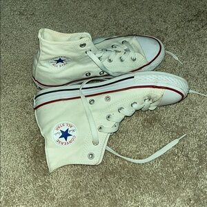 Converse White High-Tops